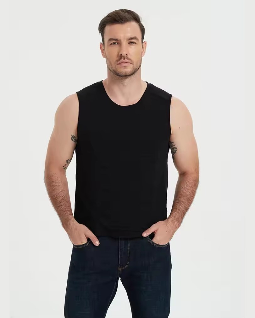 Black Double-Layer Cut & Stab Resistant Vest